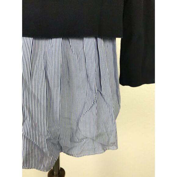 COS Striped Stretch Knit Pullover Top - Picture 9 of 9